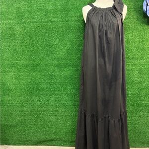 Mudpie Long Black Maxi Dress Size Small NWT